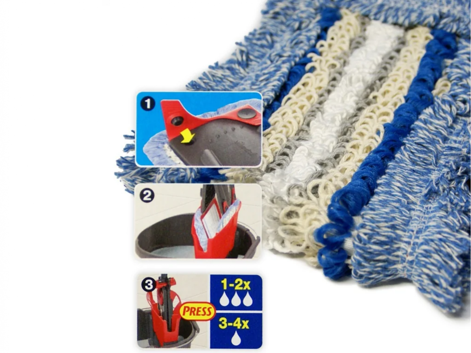 Wkład do mopa Ultramax Micro &Cotton Vileda 141626